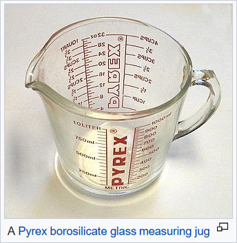 Pyrex glass