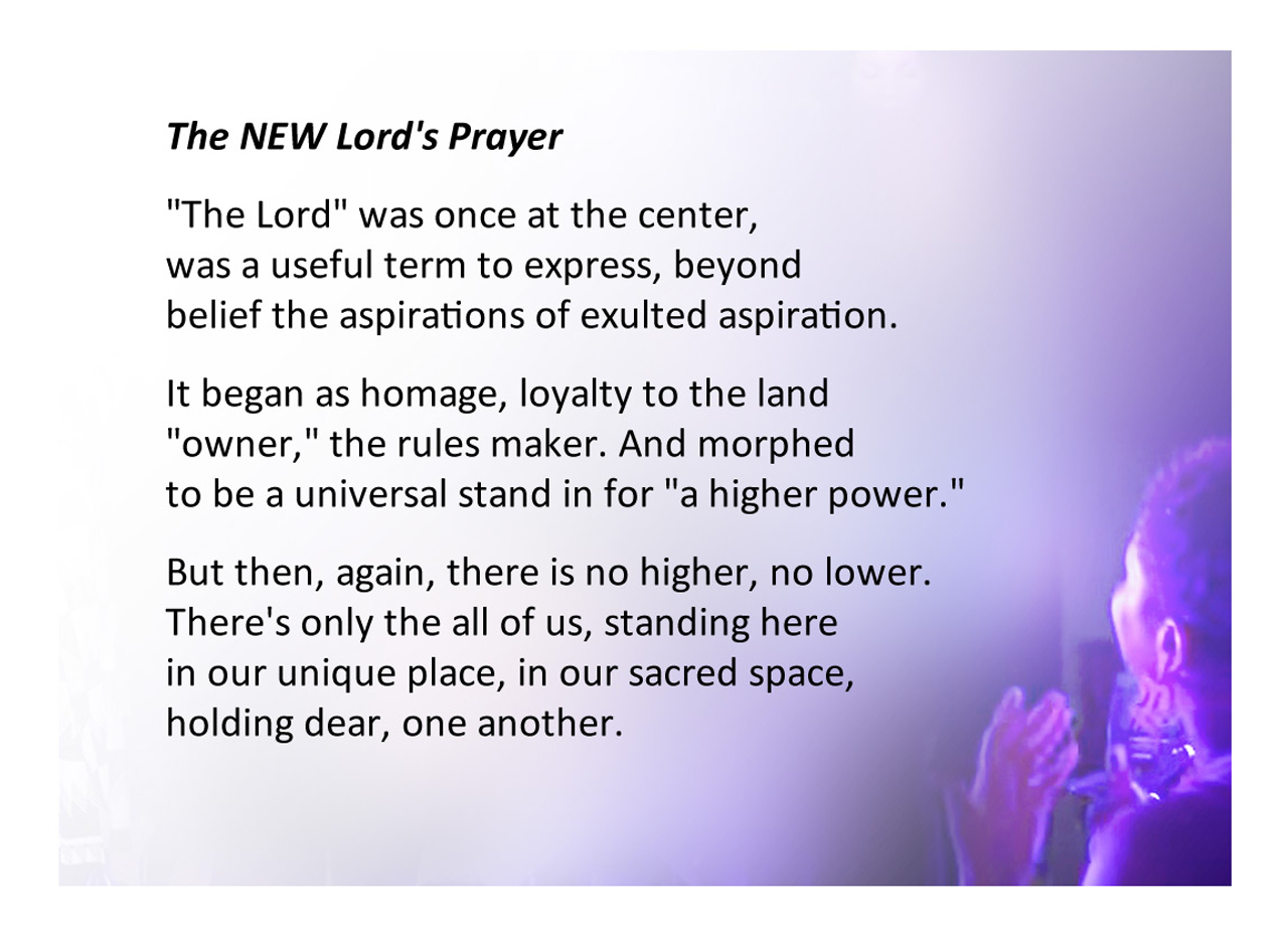 New Lord's Prayer